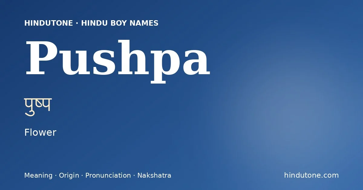 Pushpa