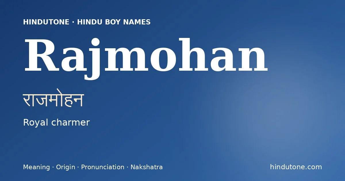 Rajmohan