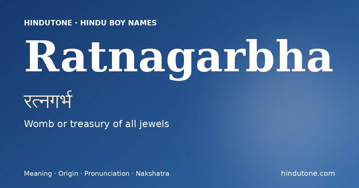 Ratnagarbha