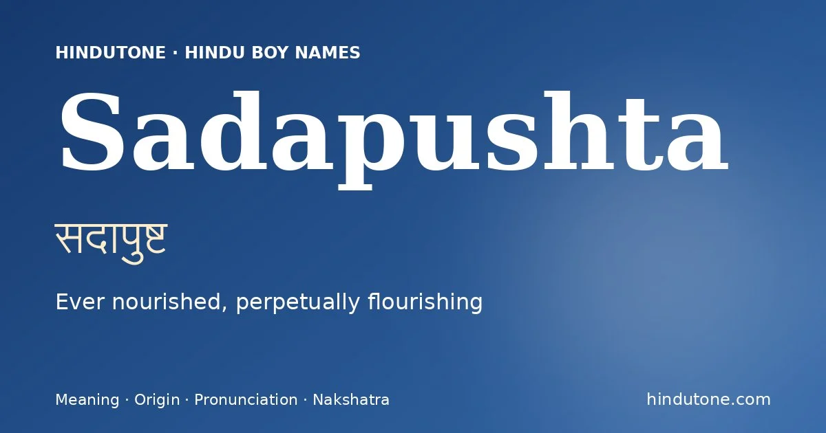 Sadapushta