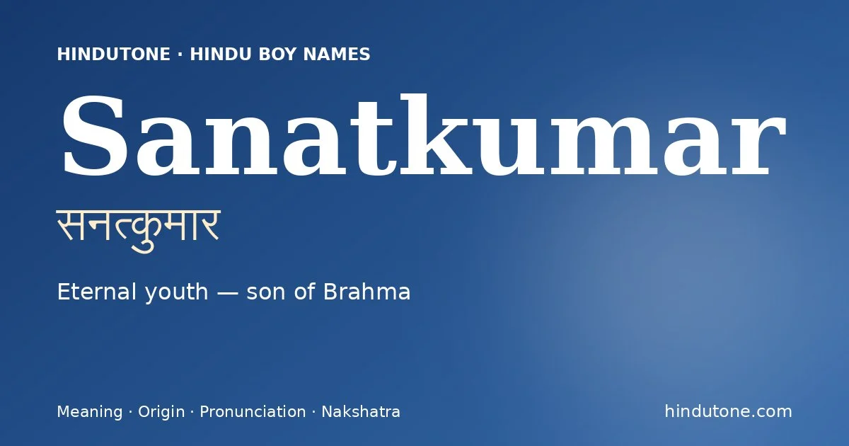 Sanatkumar