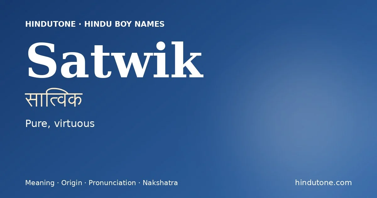 Satwik
