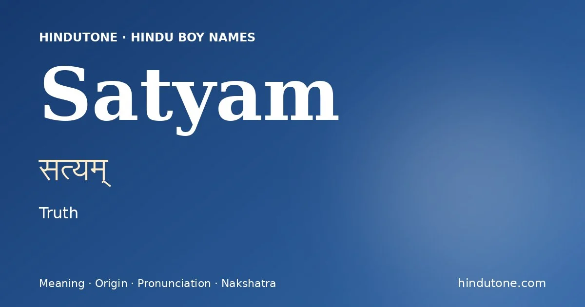 Satyam