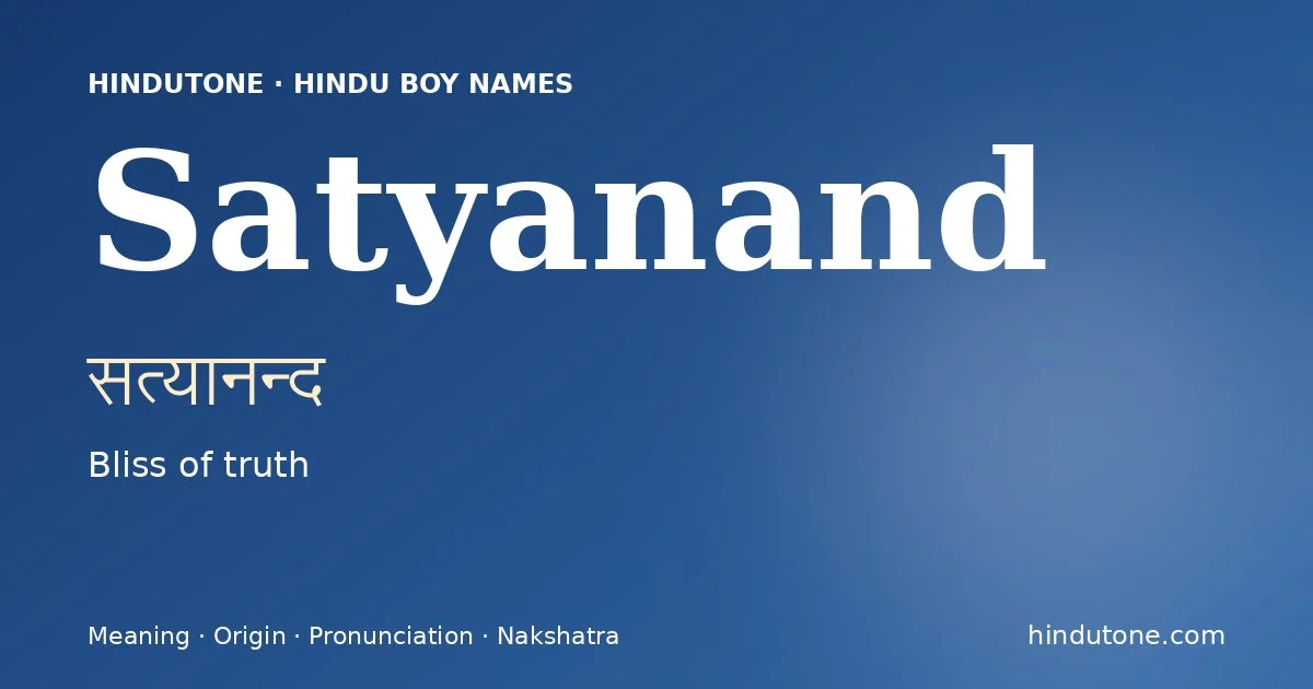 Satyanand