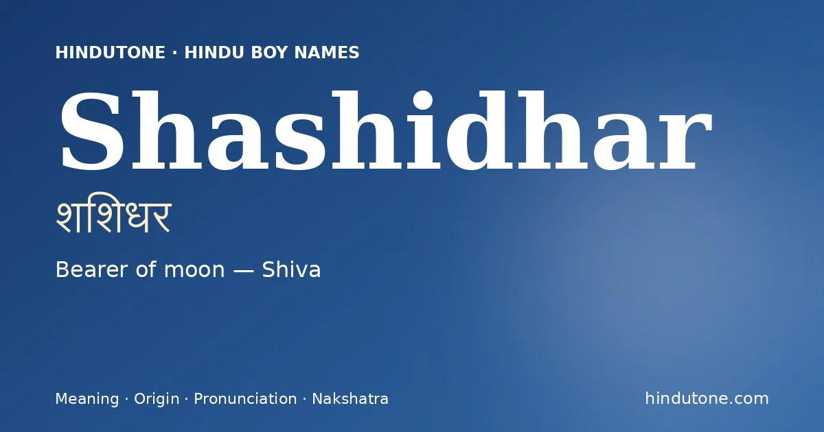 Shashidhar