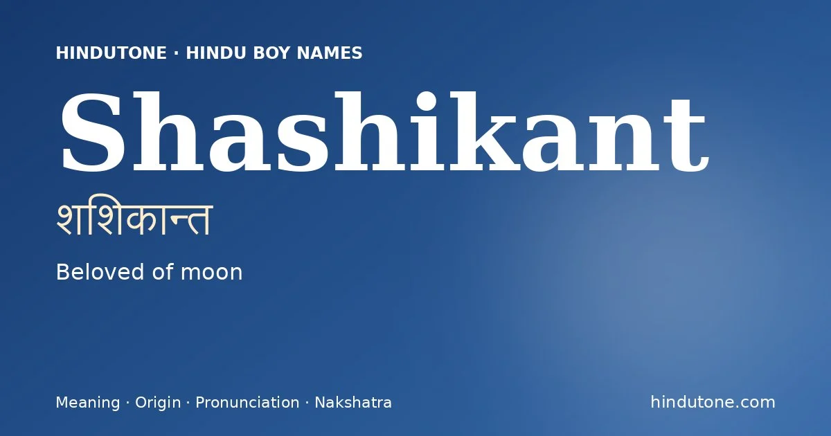 Shashikant