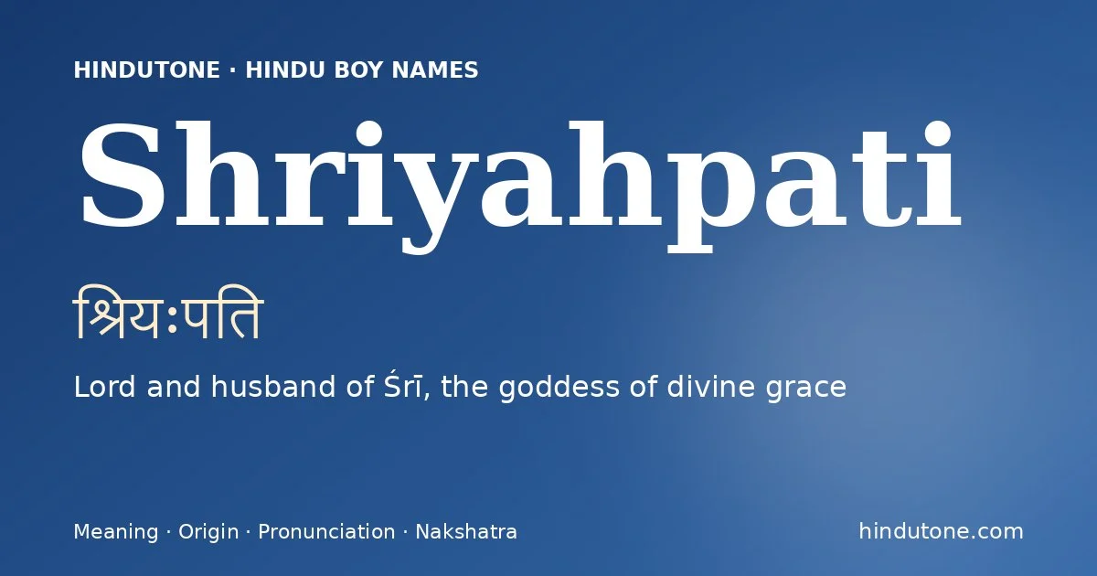 Shriyahpati