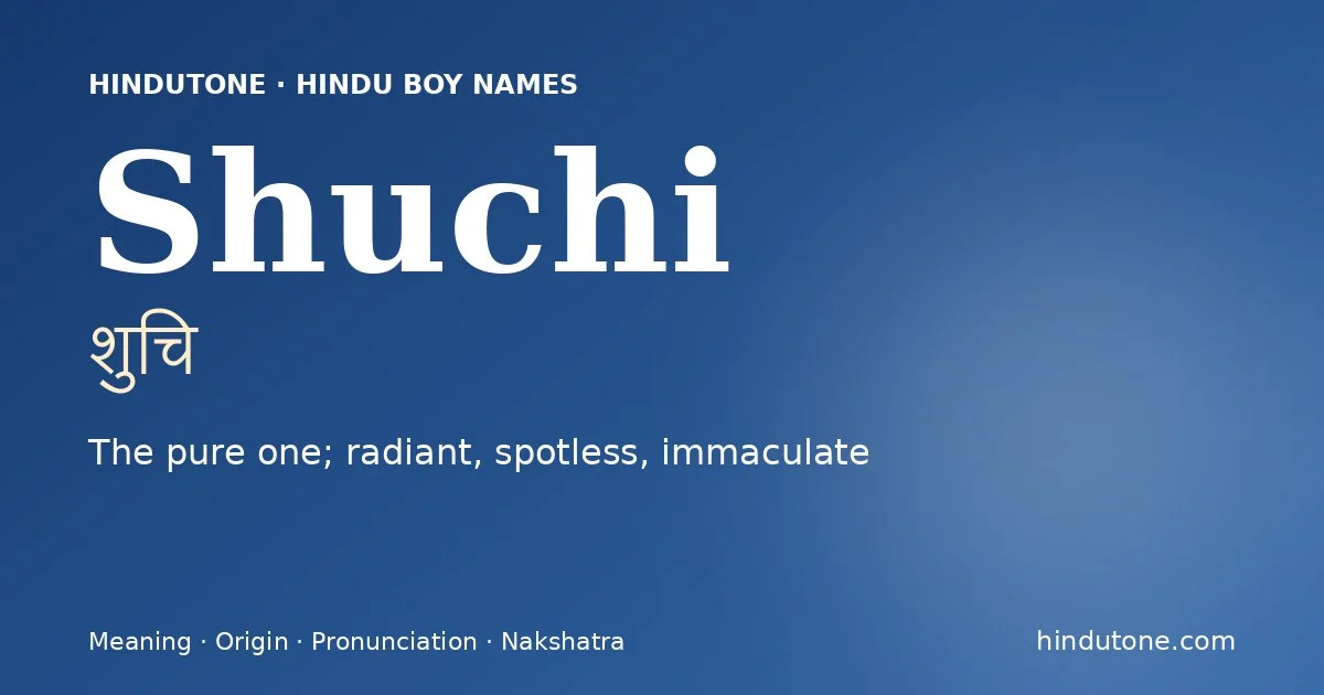 Shuchi