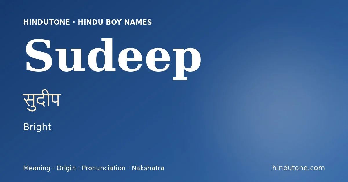 Sudeep