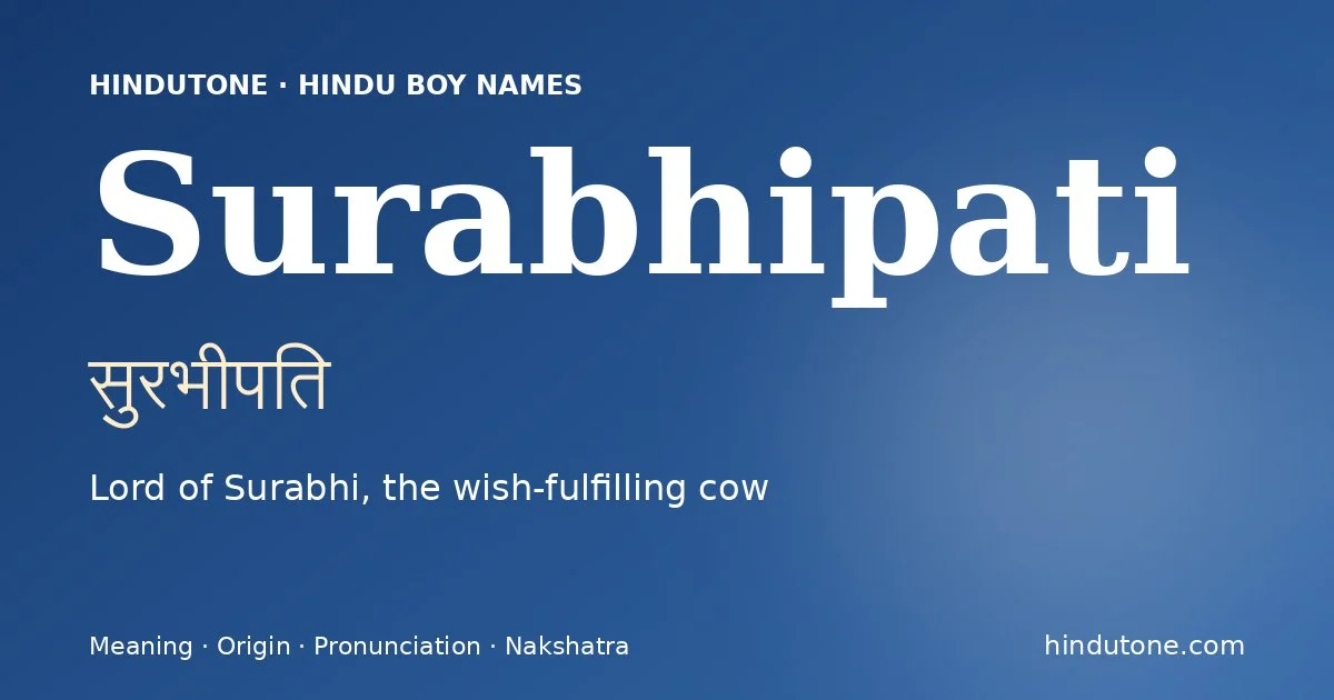 Surabhipati