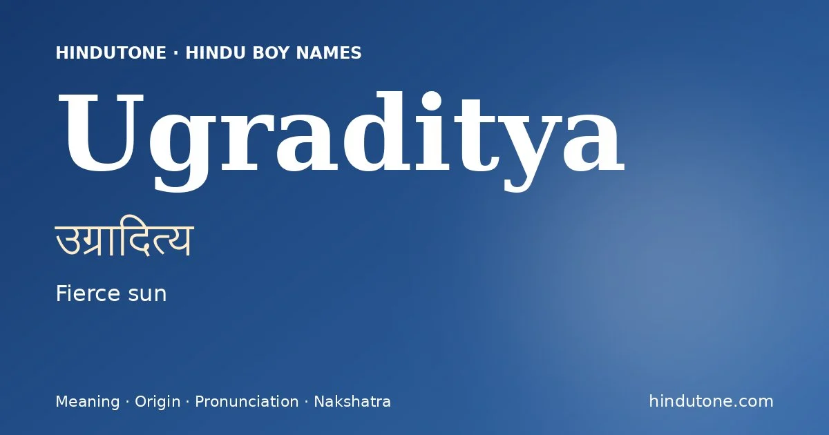 Ugraditya