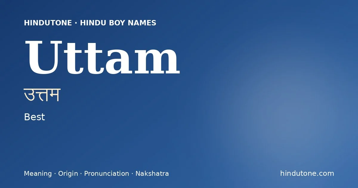 Uttam