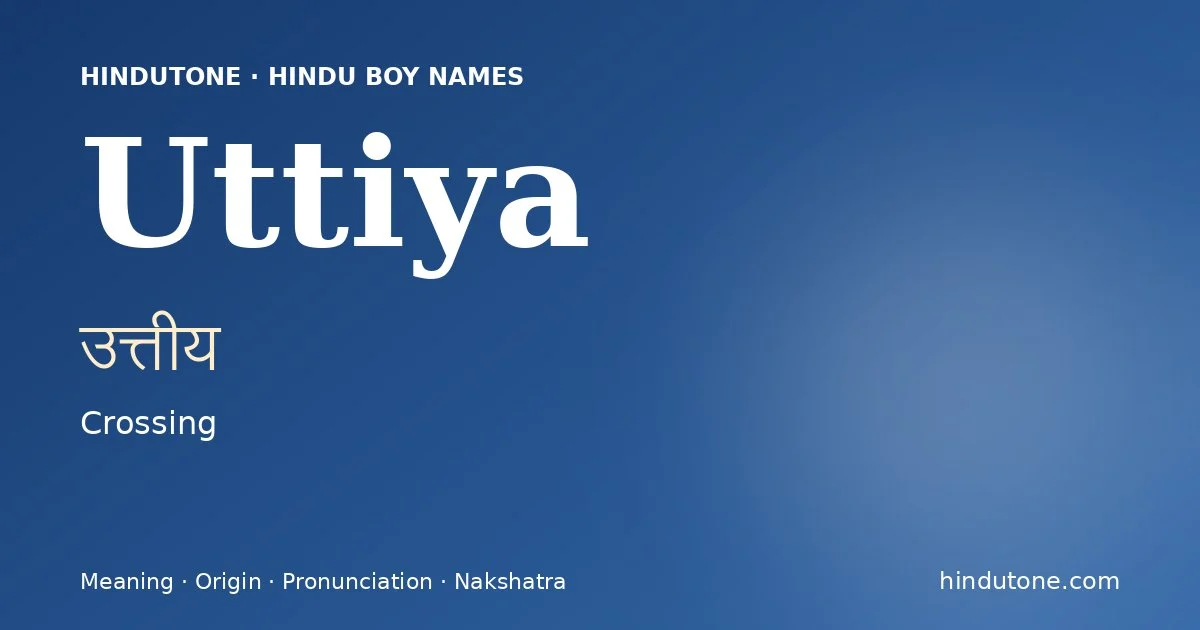 Uttiya