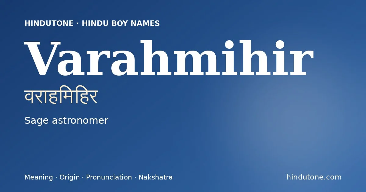Varahmihir