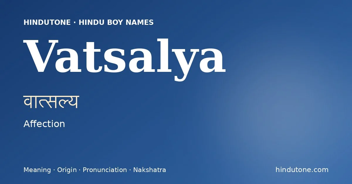 Vatsalya