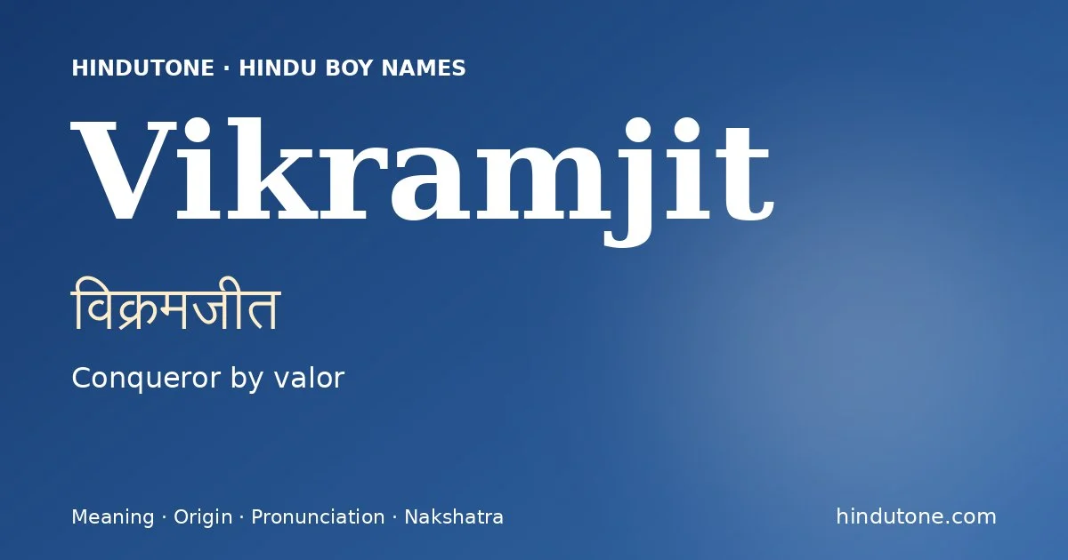 Vikramjit