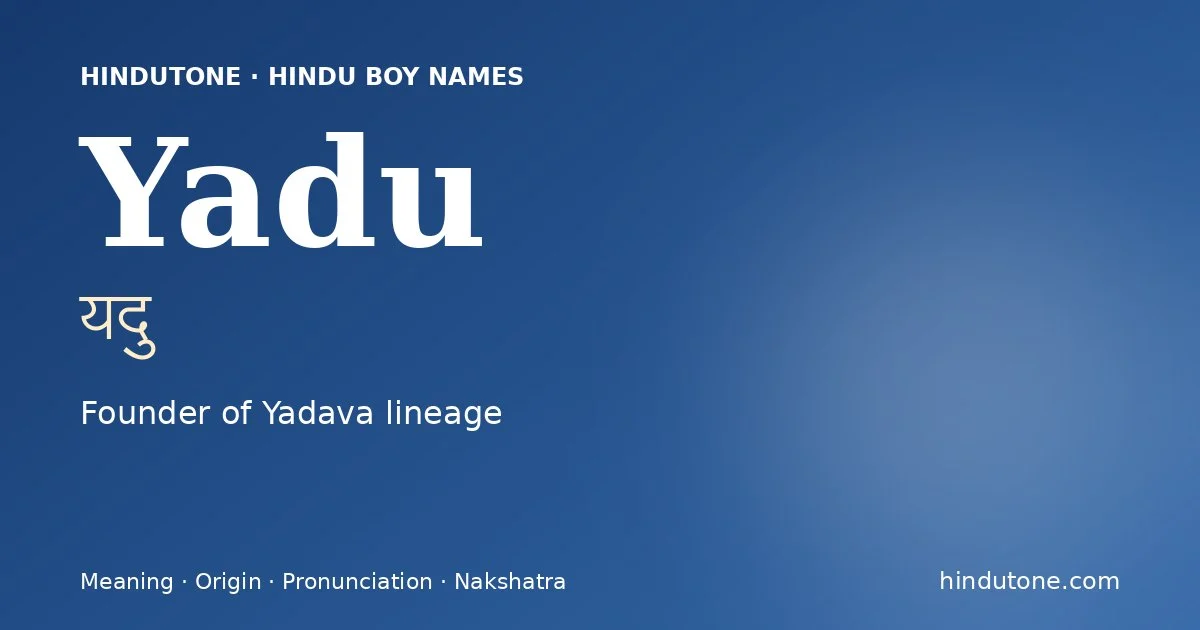 Yadu
