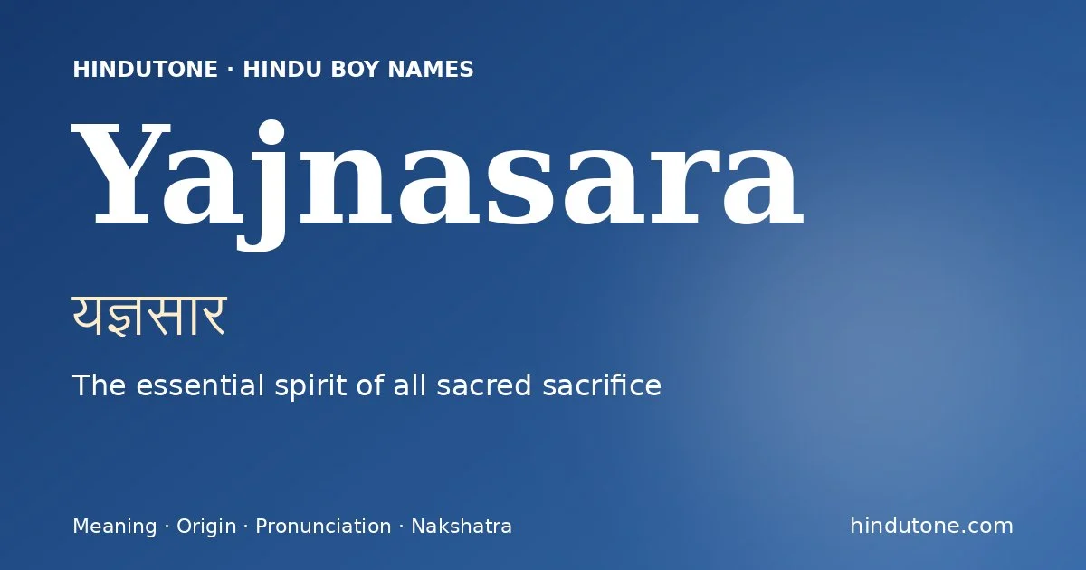 Yajnasara