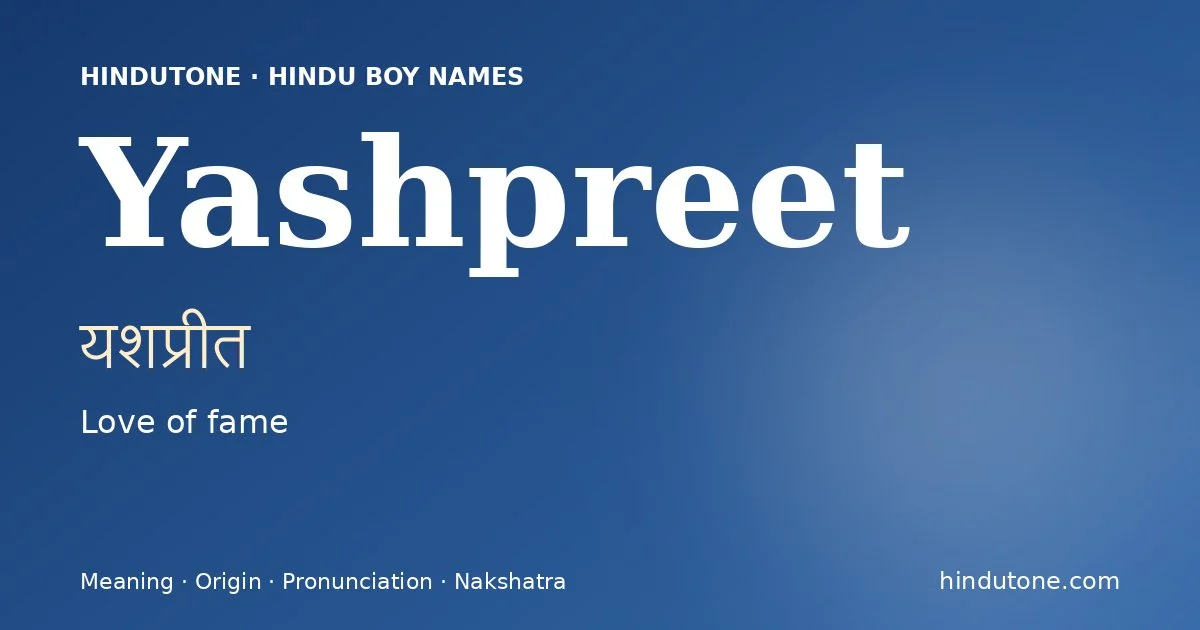 Yashpreet