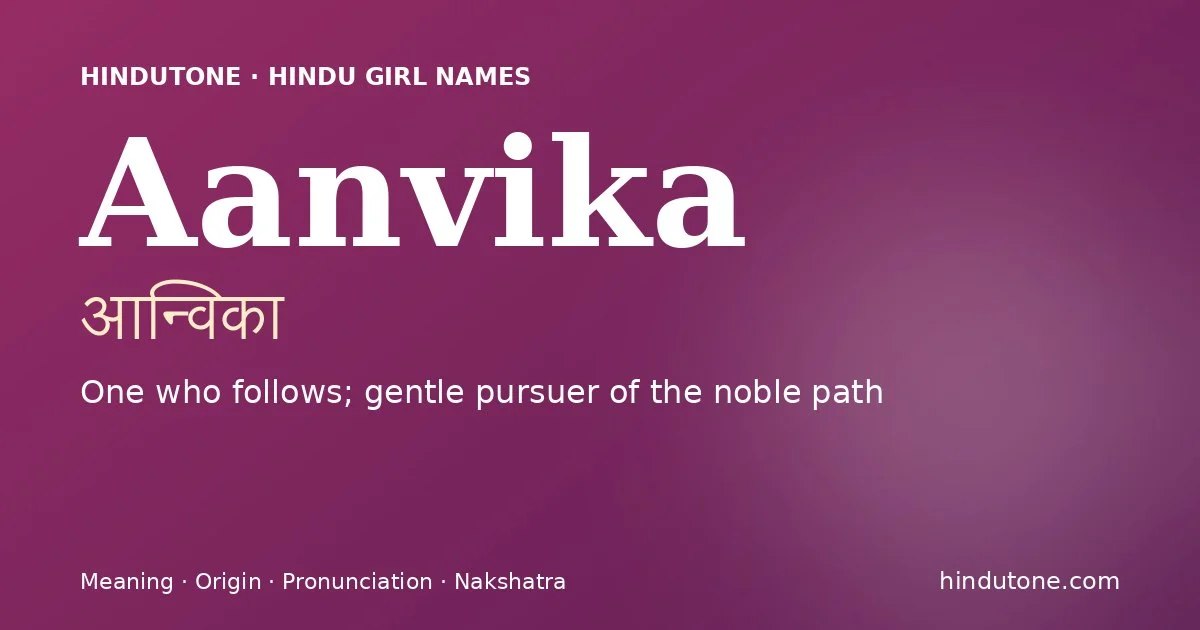 Aanvika