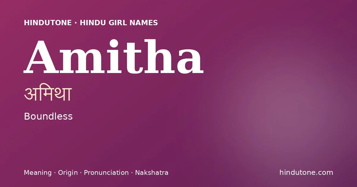 Amitha