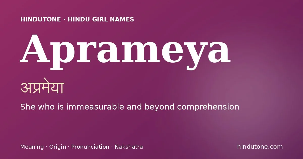 Aprameya