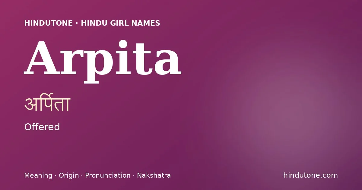 Arpita