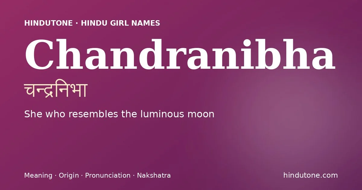 Chandranibha