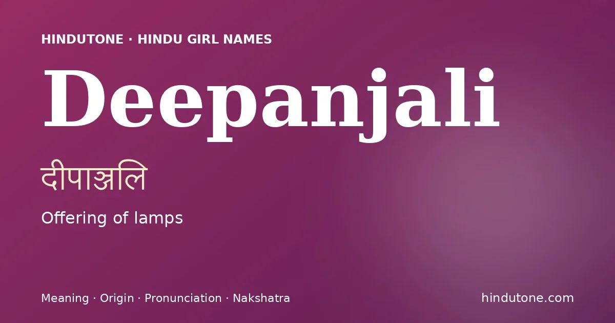 Deepanjali