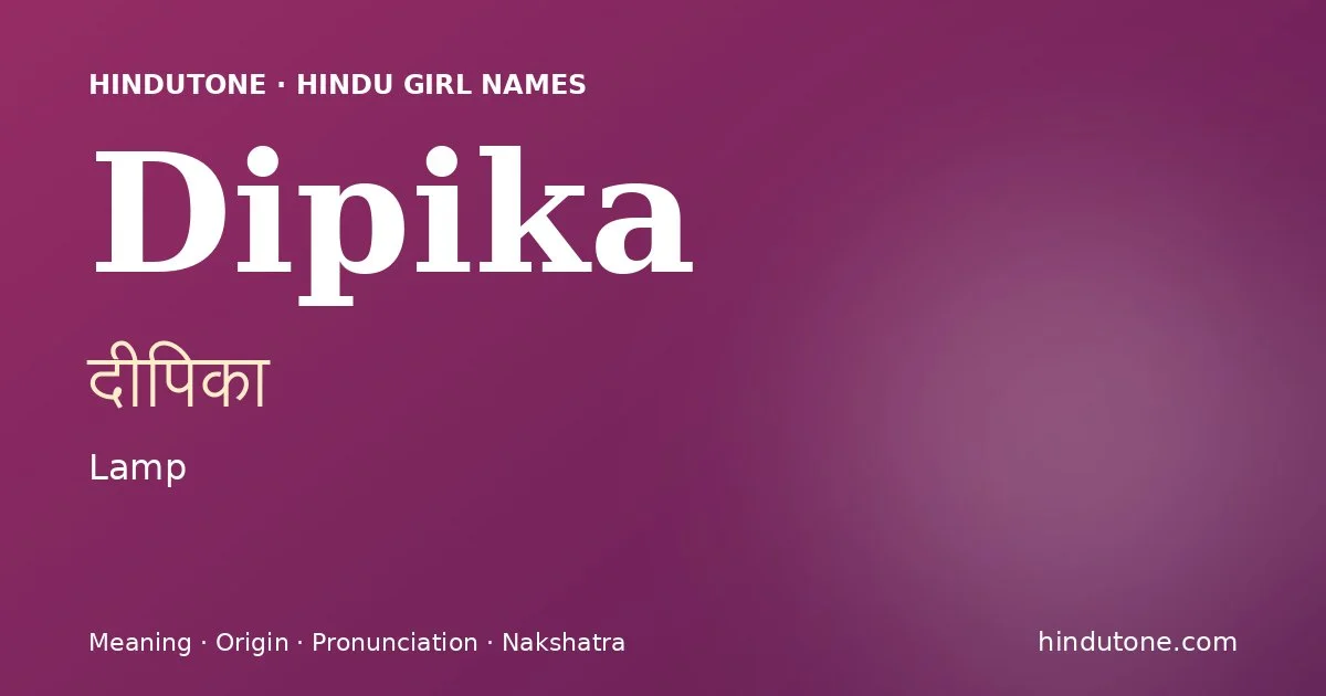 Dipika