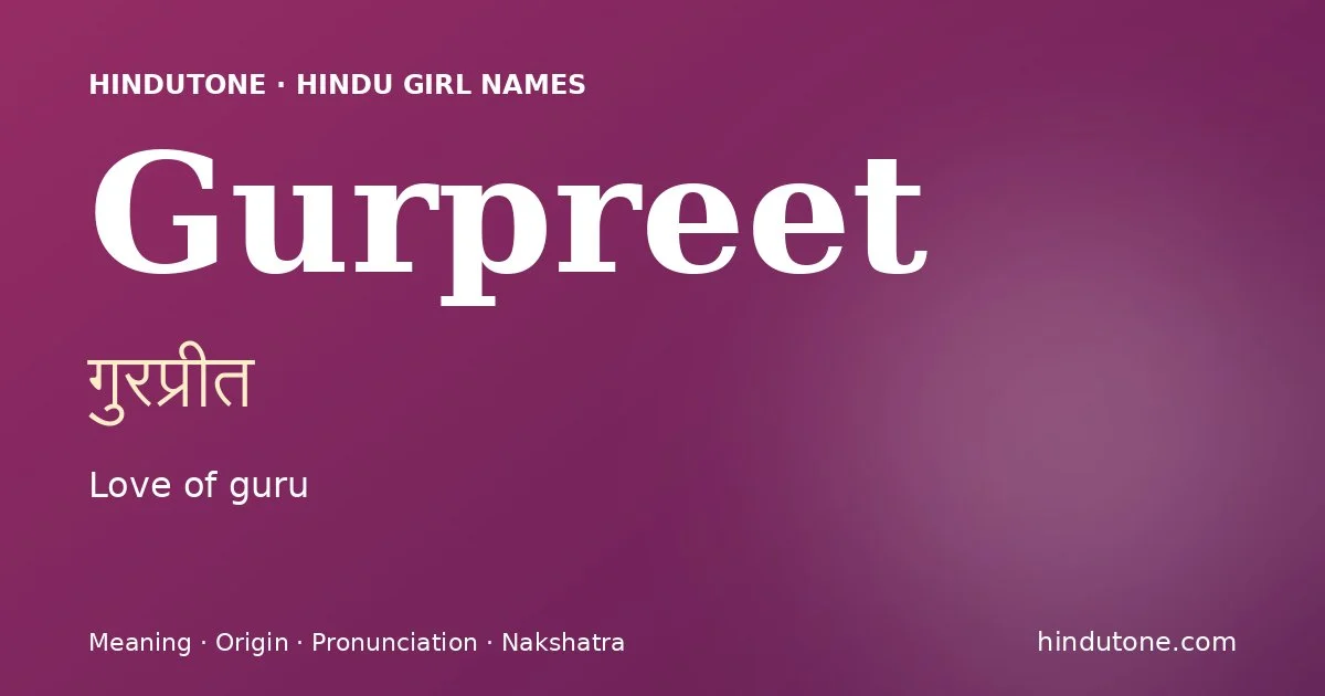 Gurpreet