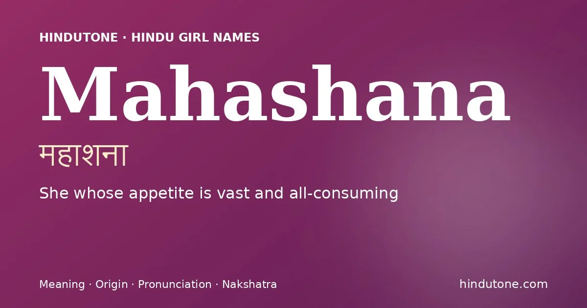 Mahashana