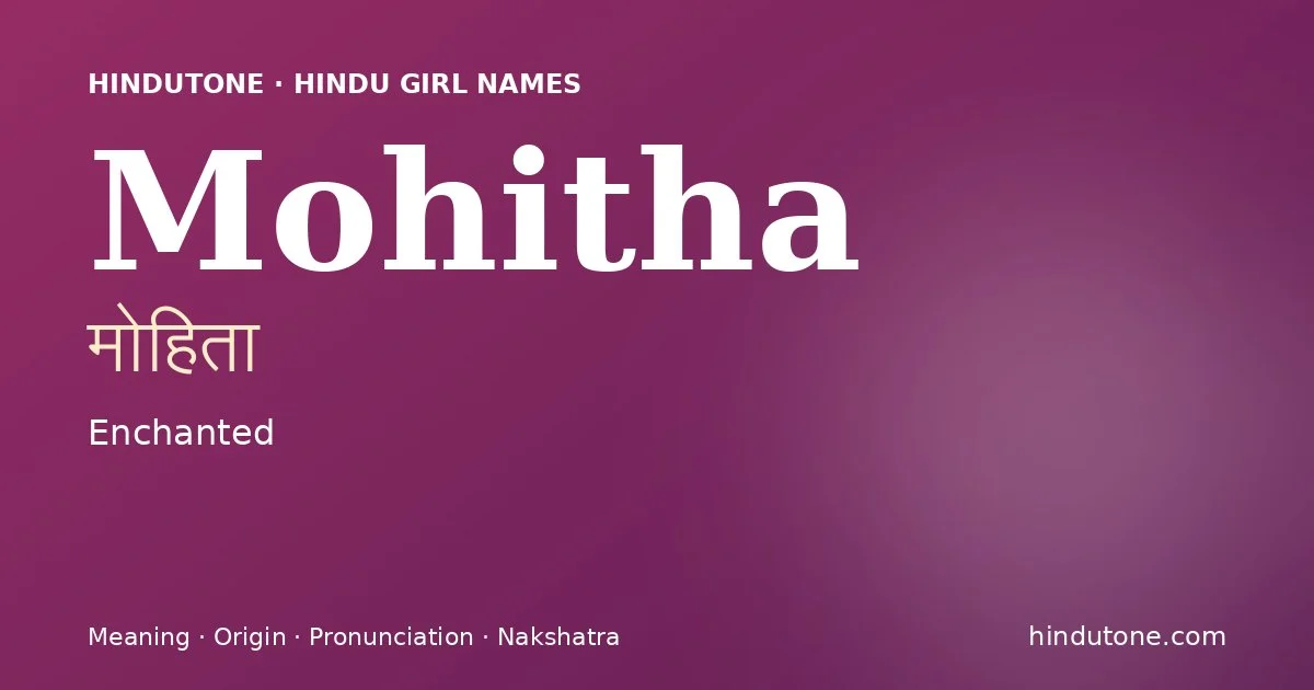 Mohitha