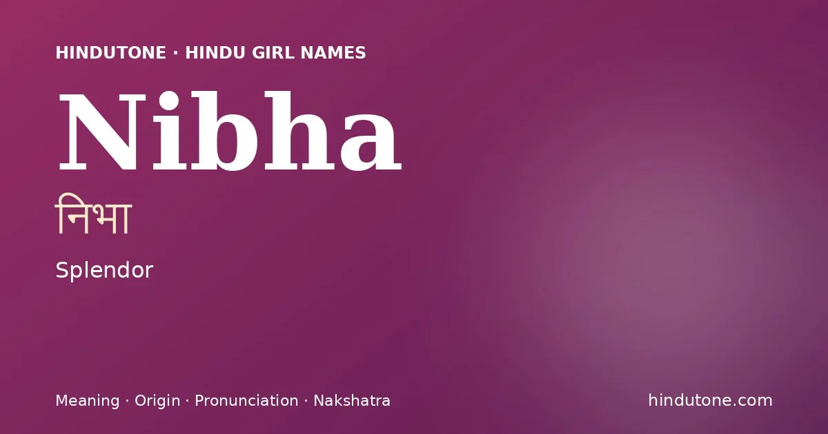 Nibha
