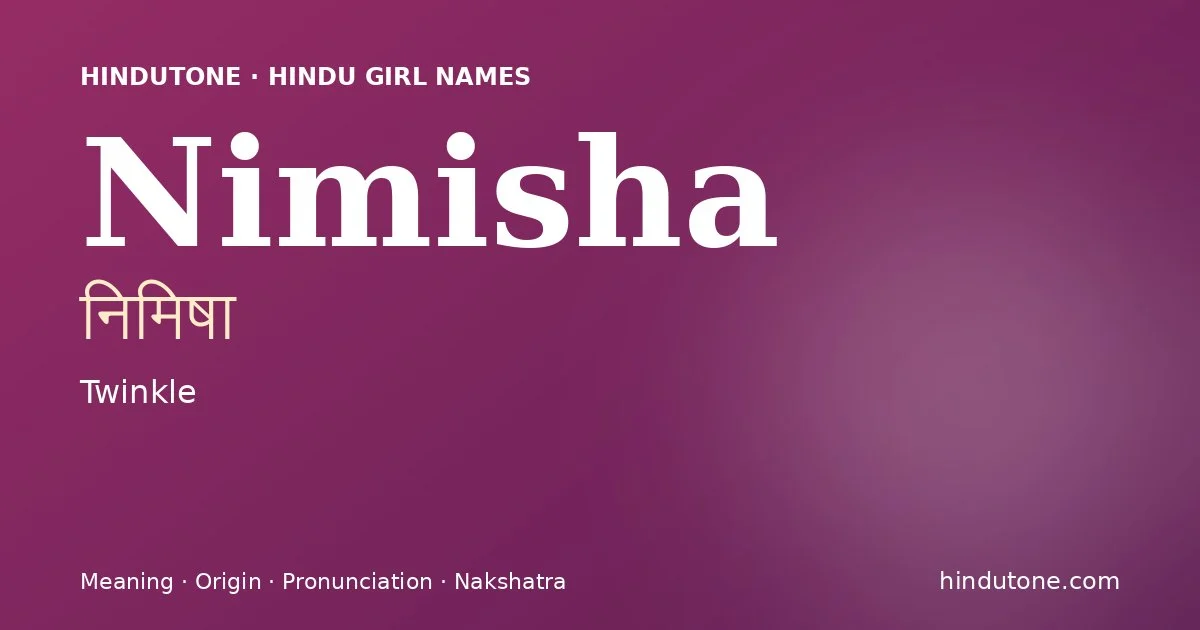 Nimisha