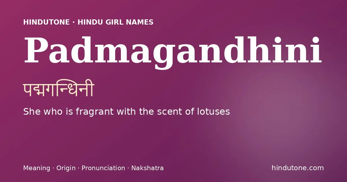 Padmagandhini
