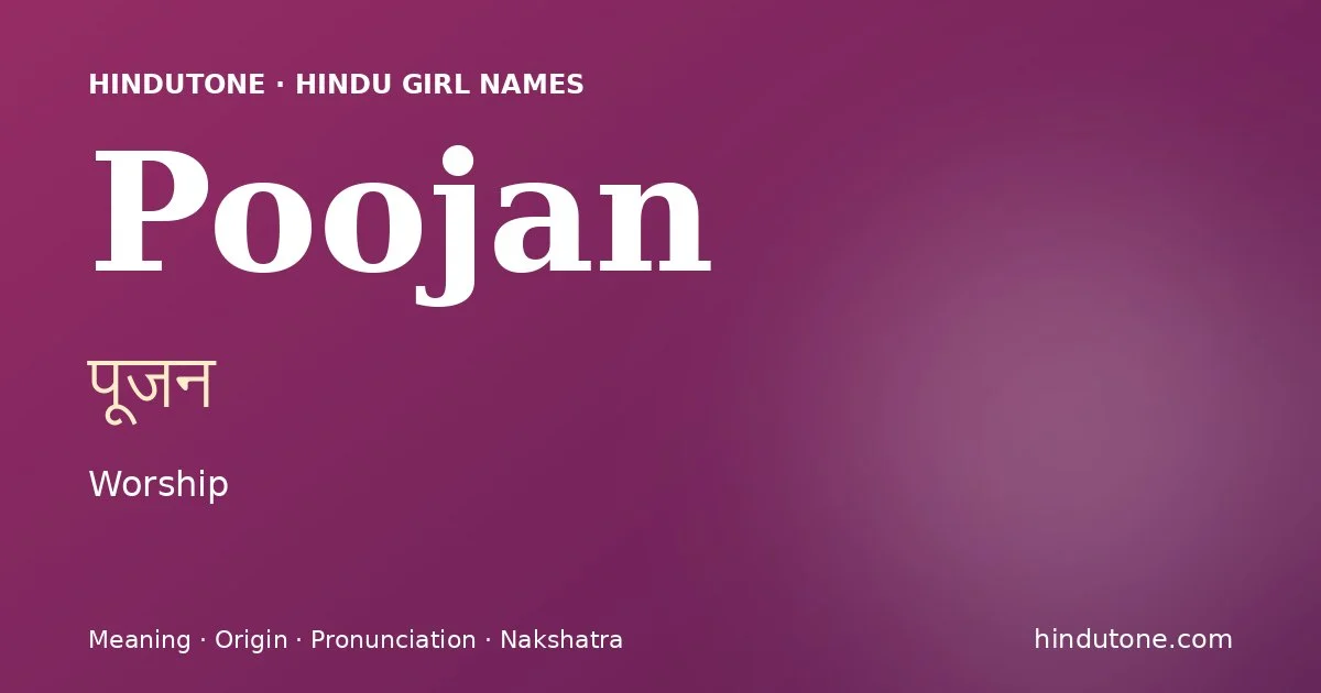 Poojan