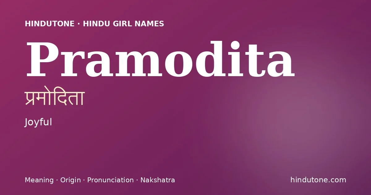 Pramodita