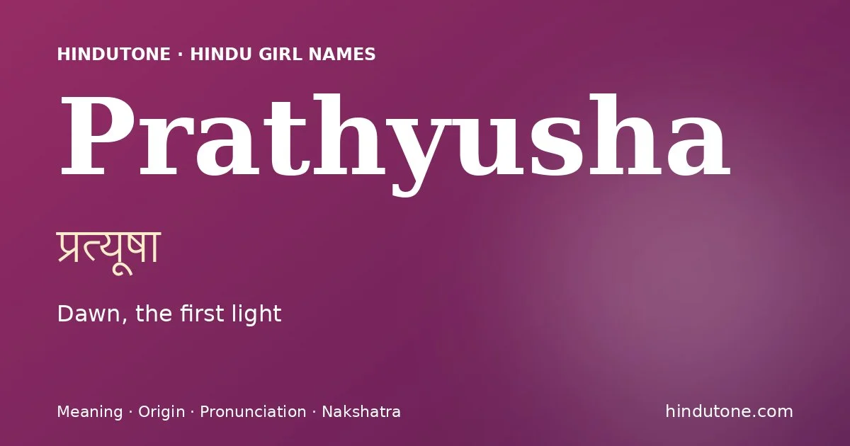 Prathyusha