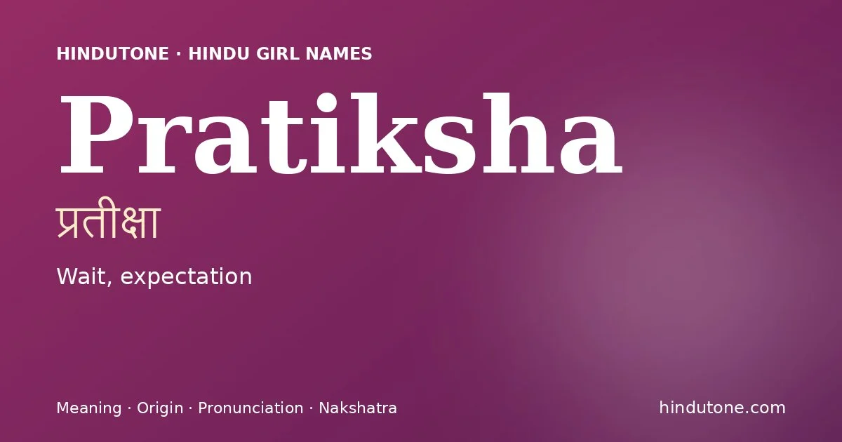 Pratiksha