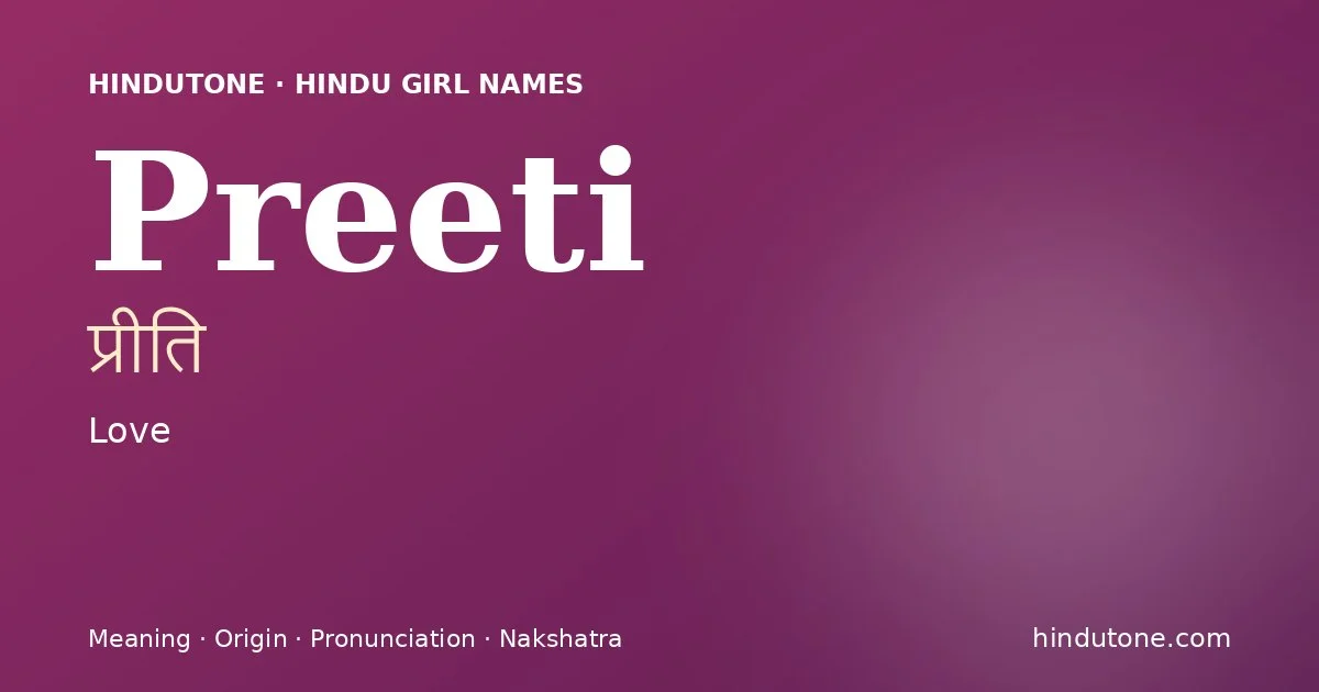 Preeti