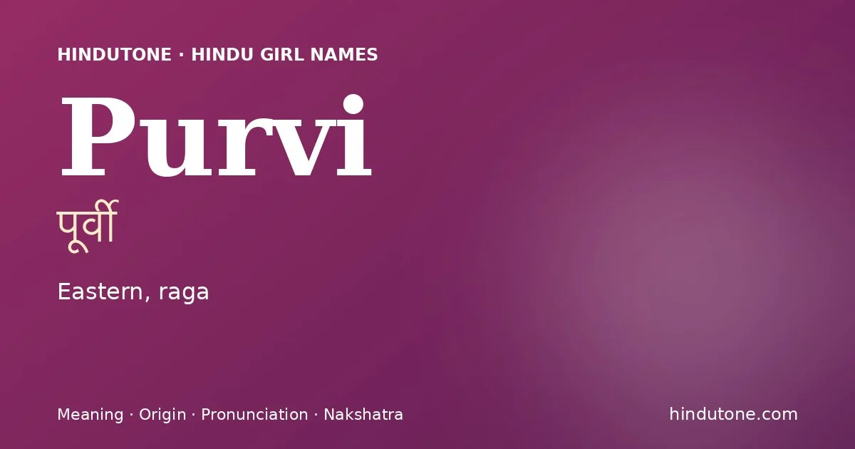 Purvi
