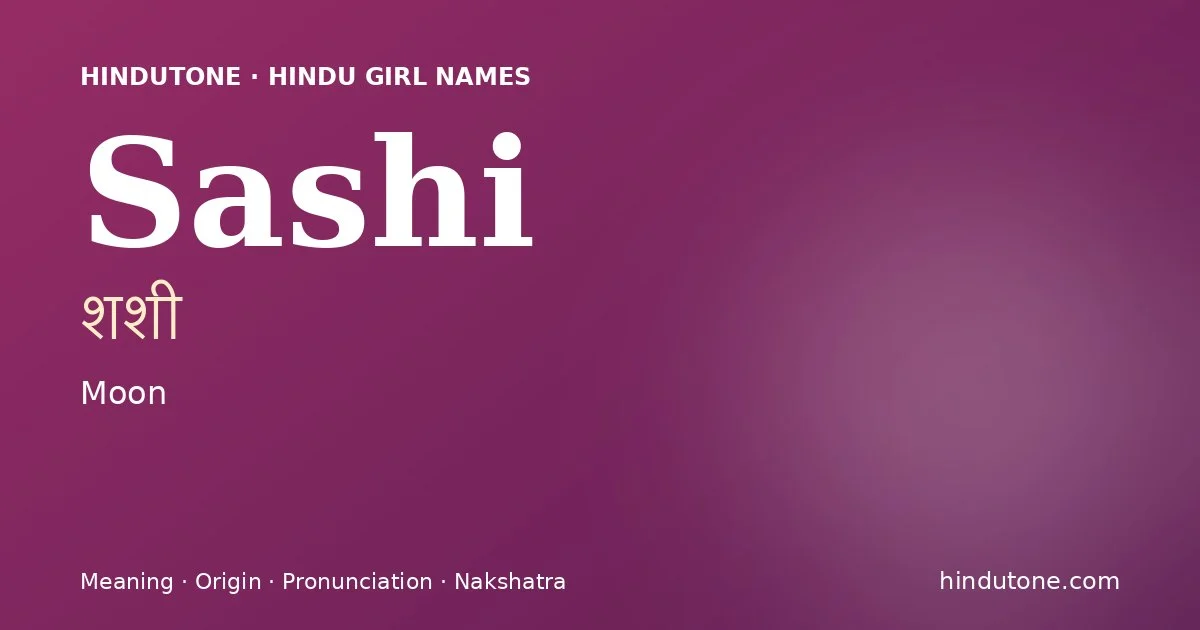Sashi