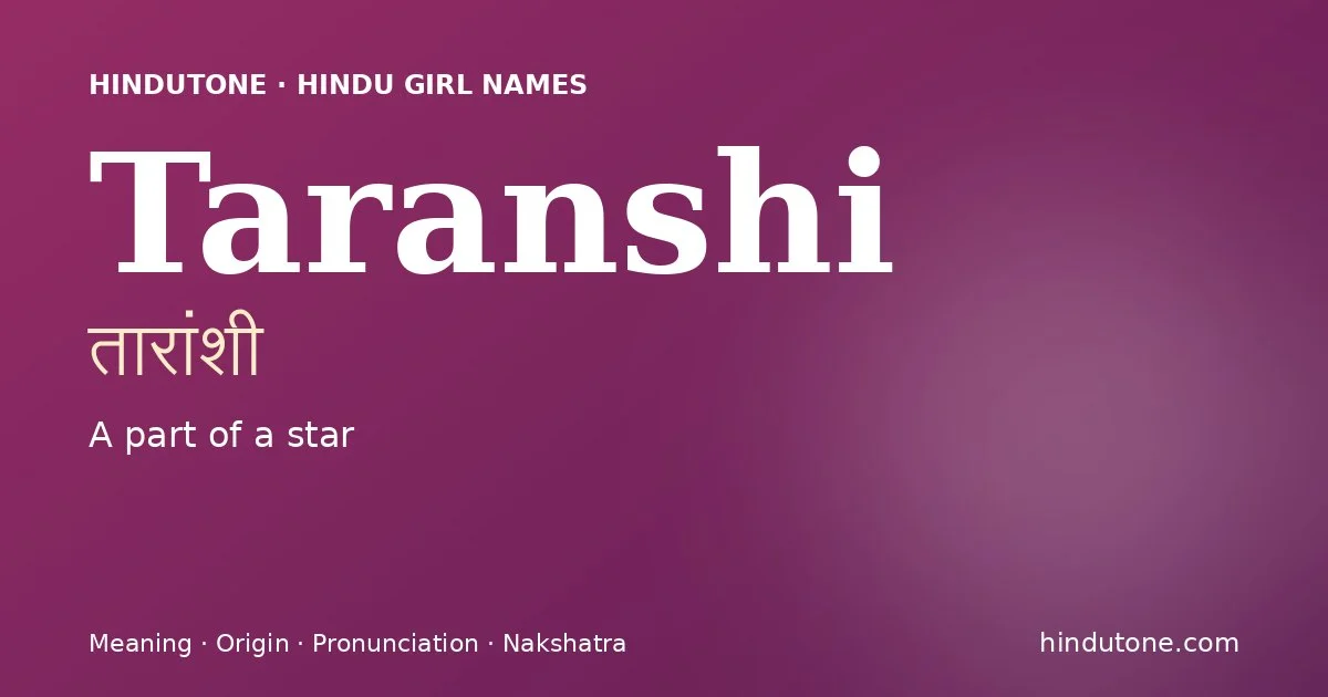 Taranshi