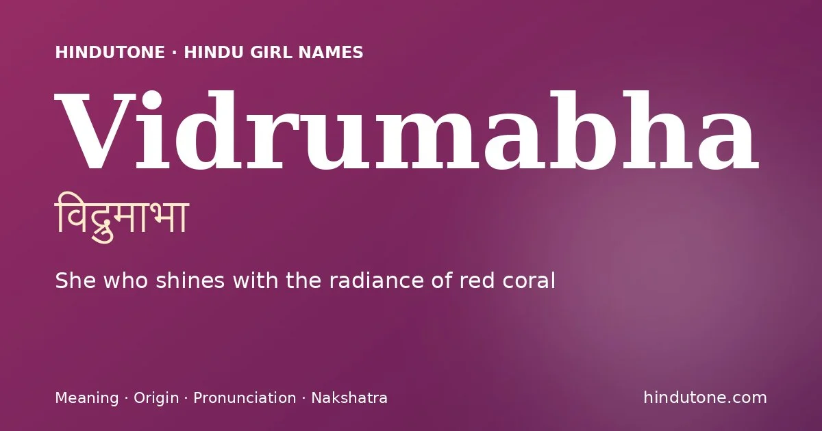 Vidrumabha