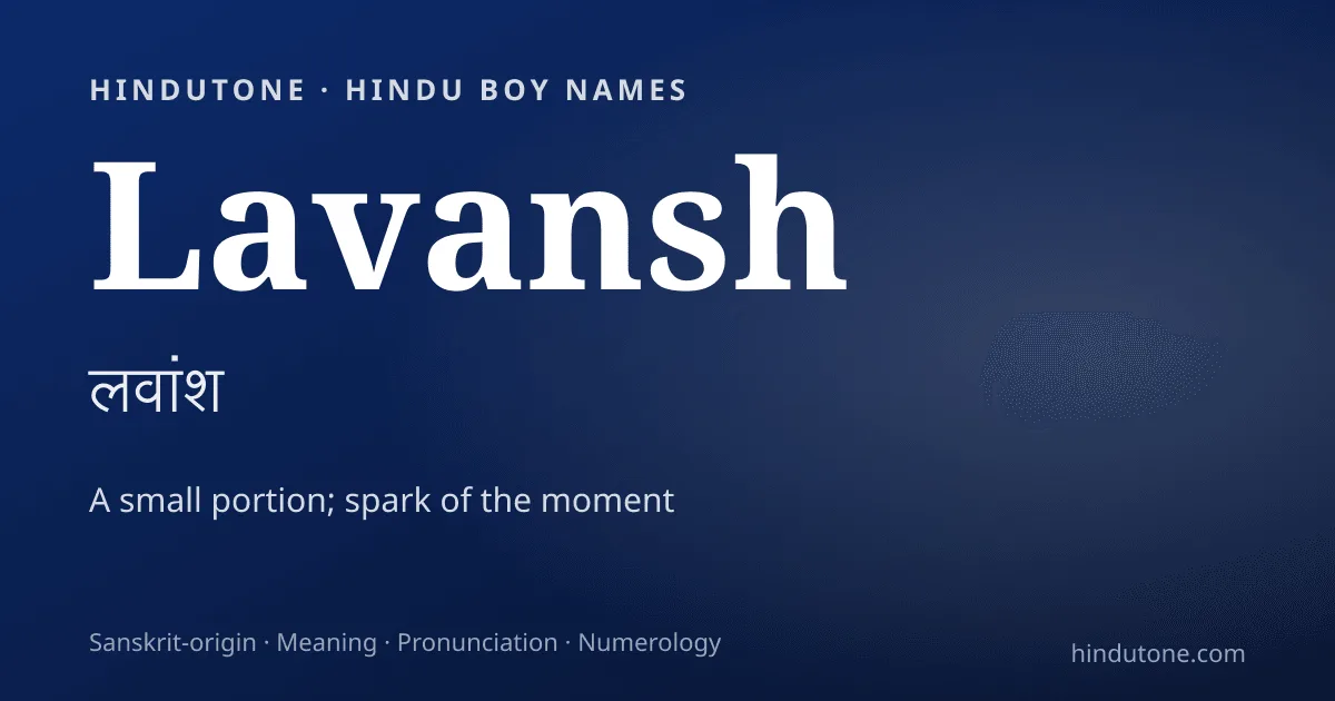 Lavansh