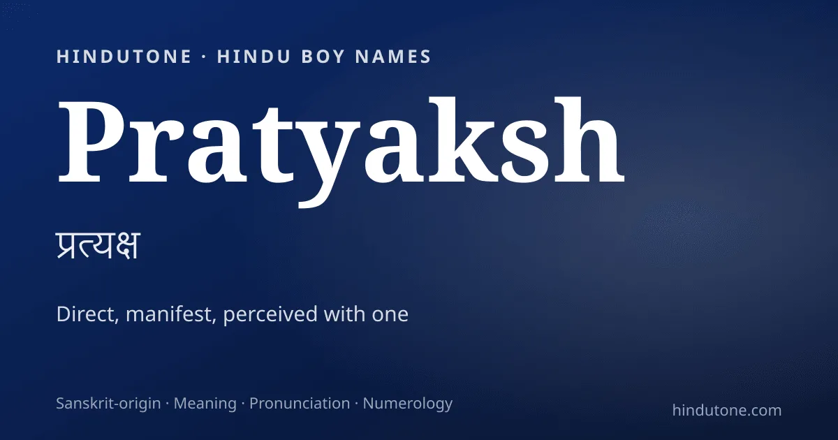 Pratyaksh