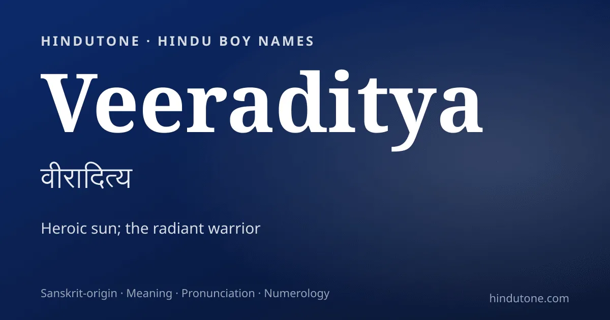 Veeraditya