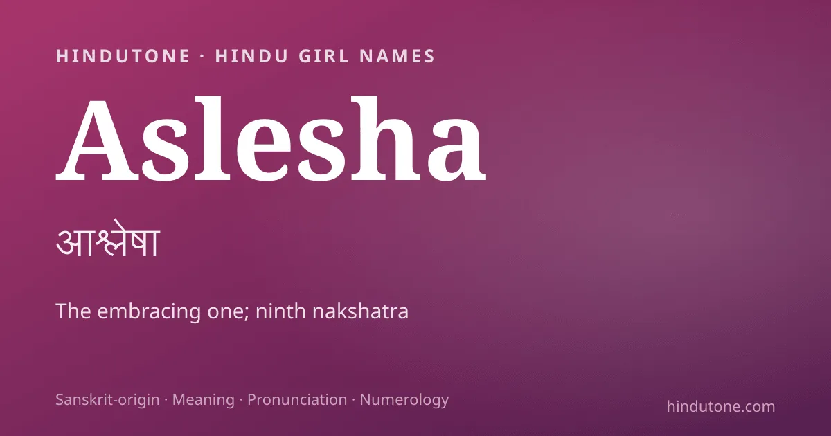 Aslesha