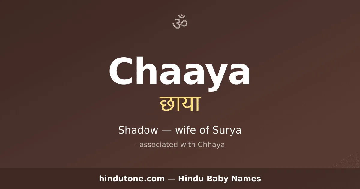 Chaaya